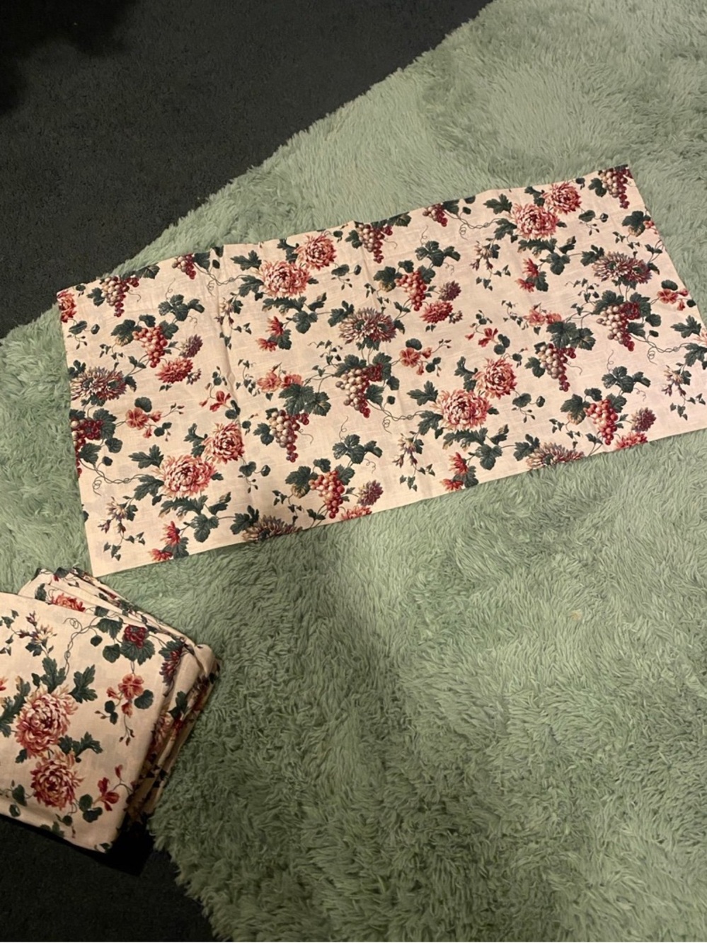 Six Vintage Floral Laura Ashley Valances